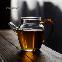 WIZAMONY Hot Sale Japanese Style tea set 250ml teapot Heat-Resisting Glass Teaware Tea Pitcher fair mug Cha hai Gongdao Teacup 2024 - buy cheap