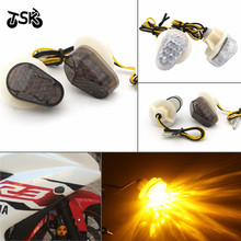 motorcycle modified LED turn lamp embedded For YAMAHA YZF R25 R3 R1 R6 R6S FZ1 FZ6 2024 - buy cheap