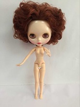 Boneca nude blyth 115 com frete grátis, boneca de fábrica ksm adequada para mudança diy bjd brinquedo para meninas 2024 - compre barato