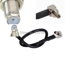 Conector fêmea 20 tamanhos para crc9 macho ângulo reto rabo de porco rg175 cabo 40cm para adaptador usb huawei 2024 - compre barato