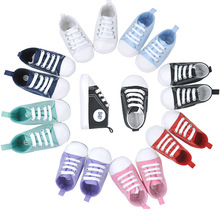 Zapatos de lona deportivos clásicos para bebé, zapatillas antideslizantes de suela suave para cuna, para recién nacidos 2024 - compra barato