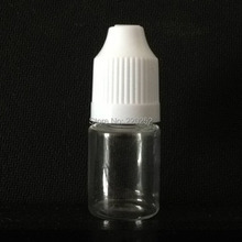 Botellas de plástico Vacío claro 1200 Uds. Por lote botellas cuentagotas de plástico de 5ml con tapas a prueba de niños botellas plásticas para líquido PET 2024 - compra barato