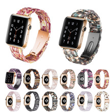 Ремешок для часов Apple Watch Series 4 3 2 1 сменный ремешок для iWatch 38 мм 40 мм 42 мм 44 мм браслет 2024 - купить недорого