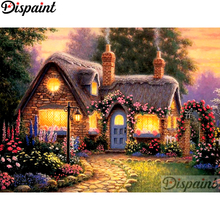 Dispaint Full Square/Round Drill 5D DIY Diamond Painting "House flower" Embroidery Cross Stitch 3D Home Decor A10728 2024 - buy cheap