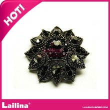 black&fahion rhinestone button with acrylic 2024 - buy cheap
