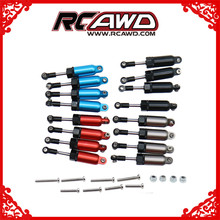 4pcs Alloy shock absorber WPL 1:16 Henglong C-14, C-24 pickup crawler Half truck RC Car spare parts Upgrade modified parts 2024 - buy cheap