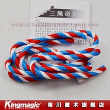 Three Ropes Trick Traditional Classic Rope Easy To Learn Magic Props Free Shipping 5pcs/lot 2024 - buy cheap