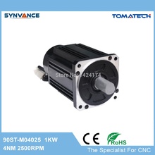 80ST-M04025 80mm flange 1KW 2500rpm 4nm high cost-effective AC servo motor  for most of servo drivers 2024 - buy cheap