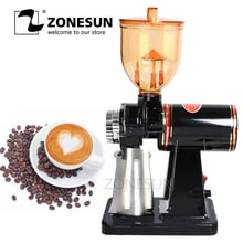 Zonesun 2017 novo moedor caseiro, máquina elétrica de moer café, moedor de grãos de café doméstico 2024 - compre barato