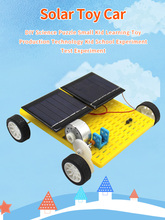 DIY Robot Dual Solar Powered Mini DIY Car Assemble Kit 4WD Classic Toys Children Kids Educational Science Gadget Creative Gift 2024 - buy cheap