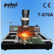 Authorized PUHUI T-870A BGA IRDA Welder  Infrared Soldering Reflow Oven  IR Rework Station 2024 - buy cheap