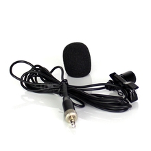 Tie on Clip Lapel Mic Screw Lock 3.5mm Jack Stereo Lavalier Microphone Micro Mike For EK500 Wireless Microphone System Beltpack 2024 - buy cheap