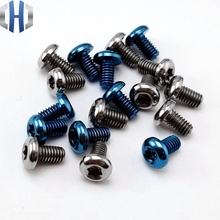 TC4 Titanium Alloy Screw Shank Screw M2.5 Titanium Screw Back Shank Titanium Alloy Fastening Screw 2pcs 2024 - buy cheap