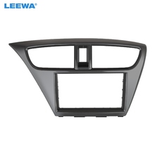 LEEWA 2Din Car Radio DVD Dash Frame Fascia for Honda Civic (European,LHD) Stereo Panel Bezel Trim Face Plate Frame Mount Kit 2024 - buy cheap