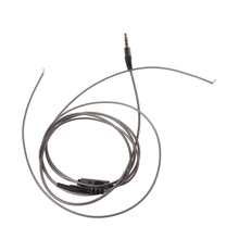 OOTDTY nuevo 1,2 m con micrófono DIY auricular Cable de repuesto Cable de reparación de alta calidad 2024 - compra barato