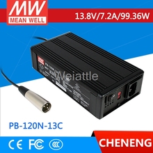 Decir bueno original PB-120N-13C 13,8 V 7.2A meanwell PB-120N 13,8 V 99,36 W Potencia de salida única fuente o cargador de batería 2024 - compra barato