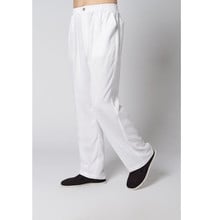 Sale White New Spring Chinese Men's Linen Kung Fu Trousers Size S M L XL XXL XXXL Free Shipping 2350-8 2024 - buy cheap