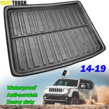 For Jeep Renegade BU Tailored 2014 2015 2016 2017 2018 2019 Rear Trunk Boot Liner Cargo Mat Luggage Tray Floor Carpet Protector 2024 - buy cheap
