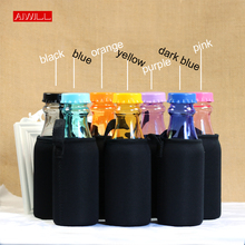 AIWILL-botella de agua de plástico sin BPA para deportes al aire libre, botella con cuerda, regalo de calidad, 450-550ml 2024 - compra barato