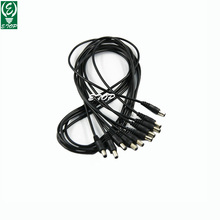 50pcs/lot 1m length DC led adapter Connector Cable 5.5x2.1mm Male to 5.5mmx2.1mm Male black  wire Cable Freeshipping 2024 - buy cheap