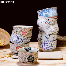 Recipiente de cerâmica estilo coreano, tigela decorativa para restaurante, louça para casa, acessórios para jantar 2024 - compre barato