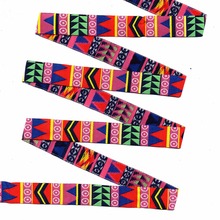 HOT!!! 2015 NEW wholesale 5/8'' 16mm Wide Unique style colour geometry Woven Jacquard Ribbon dog chain accessories 10yards/lots 2024 - buy cheap