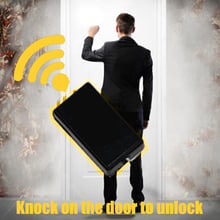 Real Life Escape Room Props Puzzles Knock On The Door To Open Door Shocking Unlock Room Escape Games Control 12V EM Lock 2024 - buy cheap