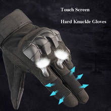 Прочные тактические перчатки на весь палец с сенсорным экраном армейские военные страйкбольные наружные охотничьи перчатки для стрельбы в пейнтбол 2024 - купить недорого