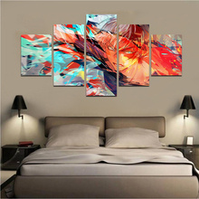 Home Decor Canvas Painting Pictures 5 Pieces My Hero Academia Wall Art Modern Prints Modular Animation Poster For Living Room 2024 - buy cheap