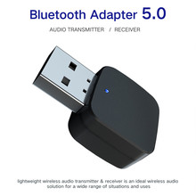 3.5mm AUX Bluetooth 5.0 Audio Car Kit Wireless music Receiver Transmitter Adapter USB 3.5mm Jack for TV Car Radio Speaker 2024 - buy cheap