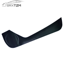 SRXTZM-pegatina antipatadas para puerta de coche, pegatina negra y roja de fibra de carbono para Ford Mustang 2015, 2016, 2017, 2018, 2019, 6ª generación, 2 uds. 2024 - compra barato