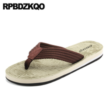 Agua Plano Moda Sandalias Para Hombre 2018 Verano Al Aire Libre Casual Zapatos Hombres Diapositivas Suave Ponerse Chanclas Verde Zapatillas Impermeable 2024 - compra barato