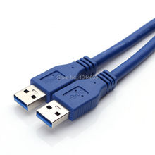 Dual 2 Port USB 3.0 Type A Male to Motherboard 20Pin 19Pin Header Adapter Cable Blue USB Extension cable 2024 - buy cheap