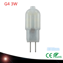 5pcs G4 LED Lamp Bulb SMD AC /DC 12V 220V 3W LED Lighting Lights replace Halogen G4 for Spotlight Chandelier 2024 - buy cheap