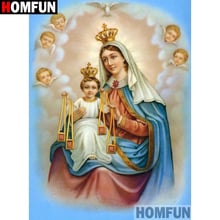 HOMFUN Full Square/Round Drill 5D DIY Diamond Painting "Religious figure" Embroidery Cross Stitch 5D Home Decor A07137 2024 - buy cheap