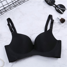 Seamless Bras Sexy Gather Adjustable Push Up Women Bra Wire Free Unlined Underwear Everyday Bra Intimates Lingerie 2024 - buy cheap