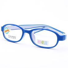 Children's glasses frame Soft full silicone two-color Amblyopia glasses frame Optical frames high quality Silicone glasses 2024 - buy cheap