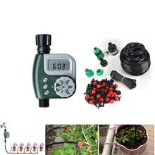 КАПЕЛЬНАЯ микрооросительная система «сделай сам», автоматический таймер полива растений, наборы садовых шлангов с регулируемой капельницей 2024 - купить недорого