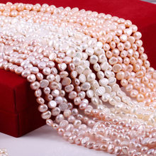 Natural Freshwater Pearls Beads High Quality 36cm Punch Loose Beads for Jewelry Making DIY Women Necklace Bracelet 2024 - buy cheap