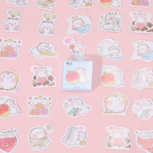 45 pcs/pack Kawaii Hamster Baby Label Stickers Set Cute Decorative Planner Scrapbooking Stickers DIY Diary Album Stick Lable 2024 - buy cheap