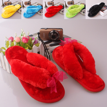 2019 New Women Comfortable  Slippers indoor Shoes Wool Slipper Home Footwear Flat Fashion House Slippers AWM62 2024 - buy cheap