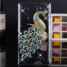 Luxury 3d case For Sony Xperia C S39h,Crystal Bling Case Rhinestone Cover For Sony Xperia C S39h C2305 C2304 Cases 2024 - buy cheap