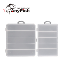 ANYFISH Fishing Tackle Box TB-023/TB-049 18*11*3cm/18*15.5*3.5cm Bait Lure Hooks Box Bait Storage Case Fishing Tool Tackle 2024 - buy cheap
