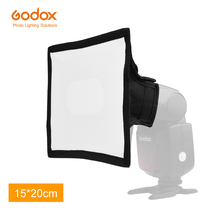 Универсальный рассеиватель света Godox SB15 * 20 15x20 см складной софтбокс для вспышки камеры 2024 - купить недорого