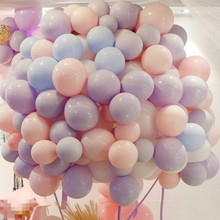 5pcss 2.2g Mix Color Macaron Latex Balloons Wedding Birthday Party Pink Flower Air Helium Latex Decoration Kids Baby Shower Girl 2024 - buy cheap