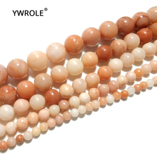 Natural  Pink Aventurine Stone Round Beads For Jewelry Making DIY Bracelet Necklace 4/6/8/10 /12 mm Strand 15''Wholesale Lots 2024 - buy cheap