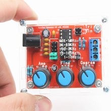 Function Signal Generator DIY Kit Sine/Triangle/Square Output Generator Adjustable Frequency Amplitude XR2206 Welding with Shell 2024 - buy cheap