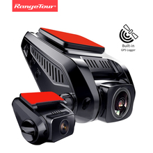 Range Tour Встроенный GPS регистратор X7 с двумя объективами Автомобильный видеорегистратор Камера Novatek Dash Cam Full HD 1080P + 720P задний Автомобильный видеорегистратор 2024 - купить недорого
