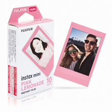 Fujifilm-película de capim-de-limão rosa para câmera fuji instant, mini 9, 8, 70, 8 plus, 70, neo 90, 25, compartilhamento de câmera 2024 - compre barato