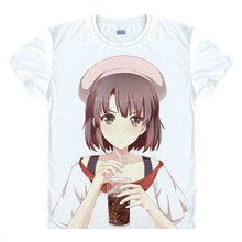 Saekano T-Shirt Boring Girlfriend Shirt fashion t-shirts men anime cosplay costume kawaii style Shirts japanese anime cosplay A 2024 - buy cheap